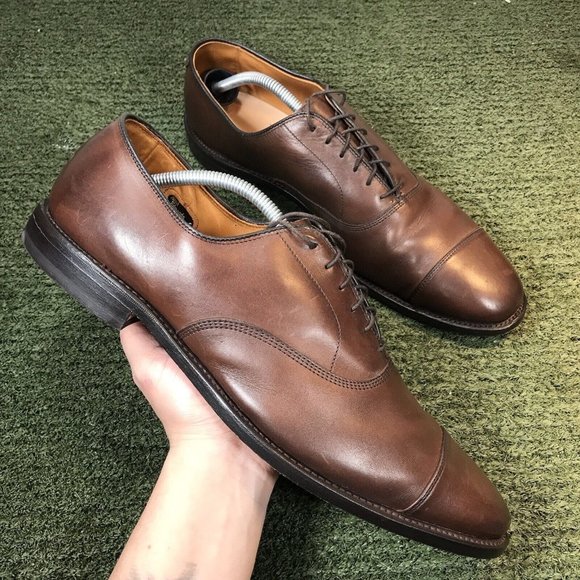 Allen Edmonds \'Park Avenue\' Oxford Size 13A  MENS Brown Retails $395 main image 9